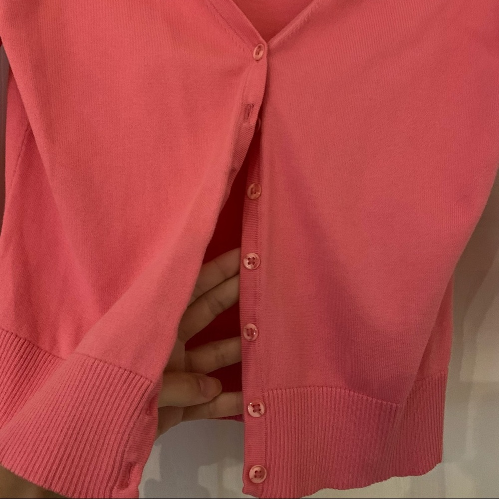 Smart Set Pink Cardigan - Picture 3 of 4